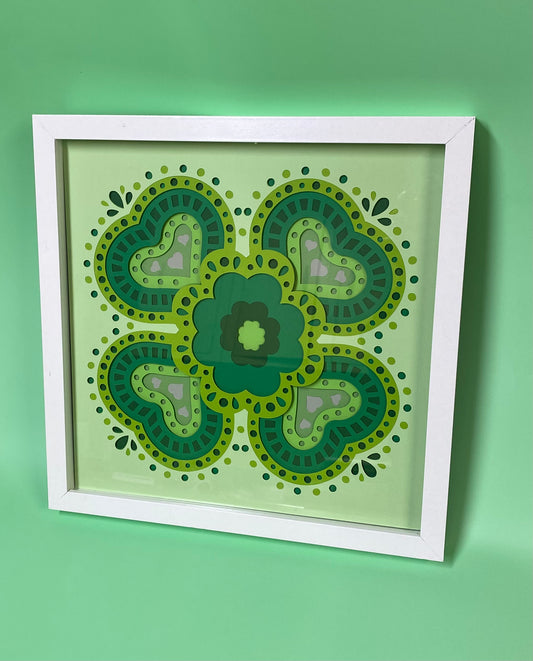 Shamrock Shadow Box