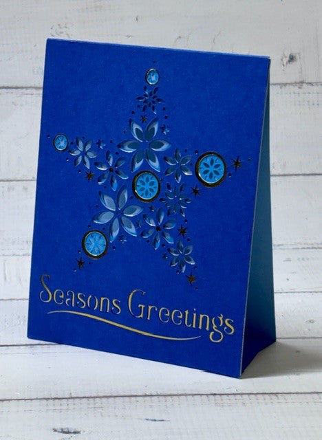 Seasons Greetings Tent Card