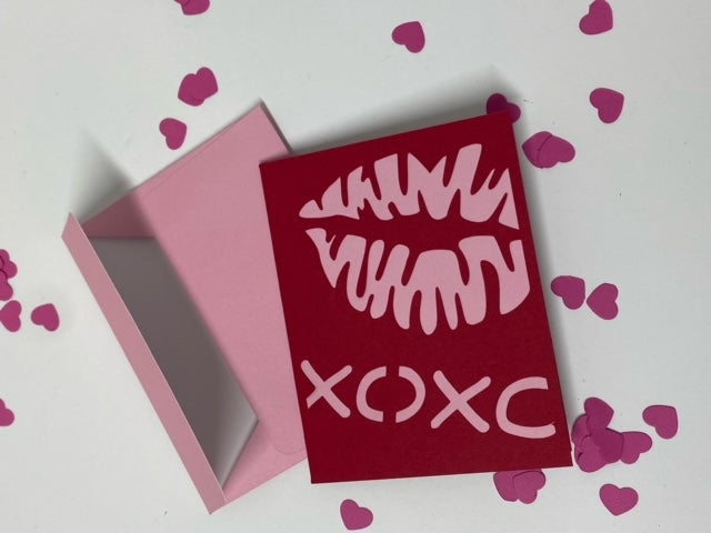 XOXO Valentine's Day Card