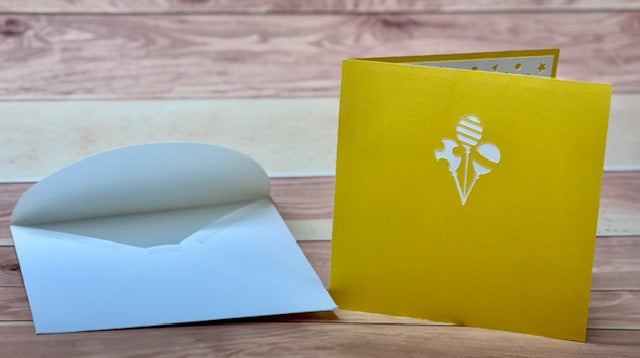 Balloon Pop-Up Card