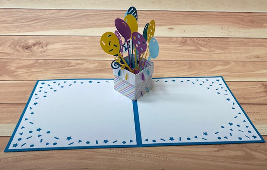 Balloon Pop-Up Card