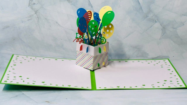 Balloon Pop-Up Card