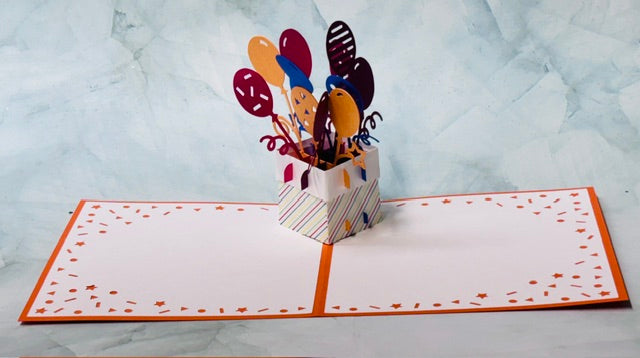 Balloon Pop-Up Card