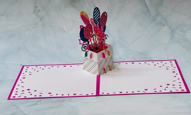 Balloon Pop-Up Card