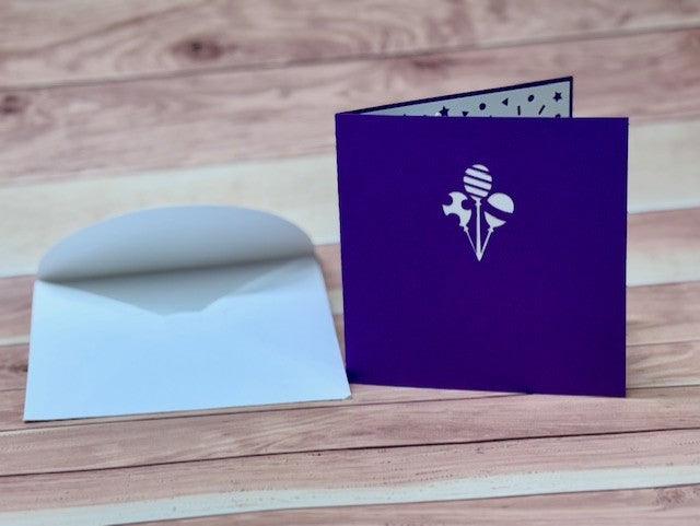 Balloon Pop-Up Card