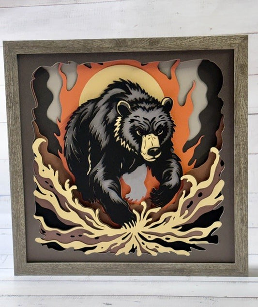 Charging Bear