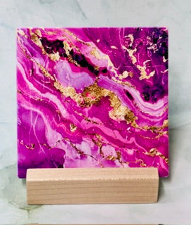 Marble Square Coasters