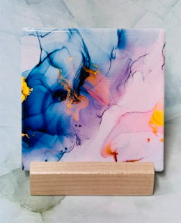Marble Square Coasters