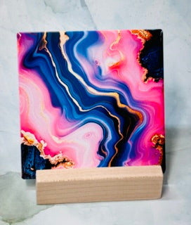 Marble Square Coasters