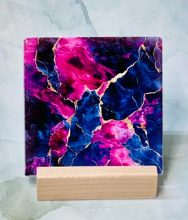 Marble Square Coasters