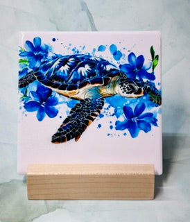 Sea Animal Square Coasters