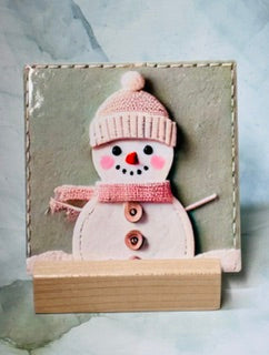 Winter Square Coasters
