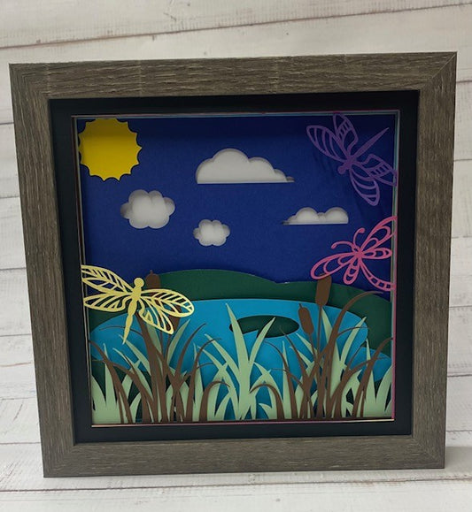 Dragonfly Shadow Box