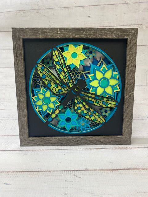 Dragonfly Shadow Box