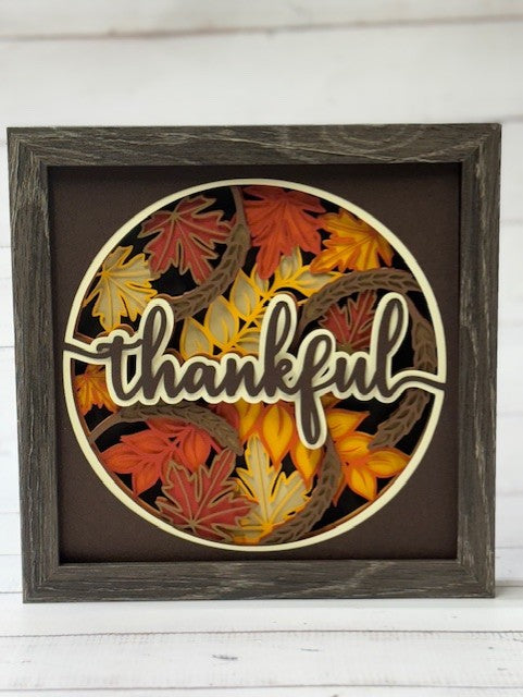 Thankful Shadow Box