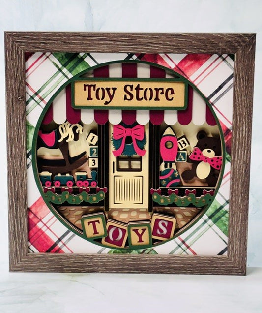 Toy Store Shadow Box